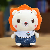 Super Cute 23cm  Ear Elephant Earmuffs Penguins Lion White Bear Plush Baby Toys Stuffed Soft Cartoon Animlas PLushies Dolls